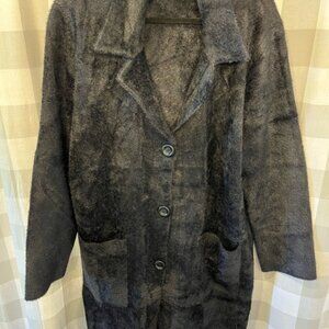 Cyrus Charcoal Teddy Jacket